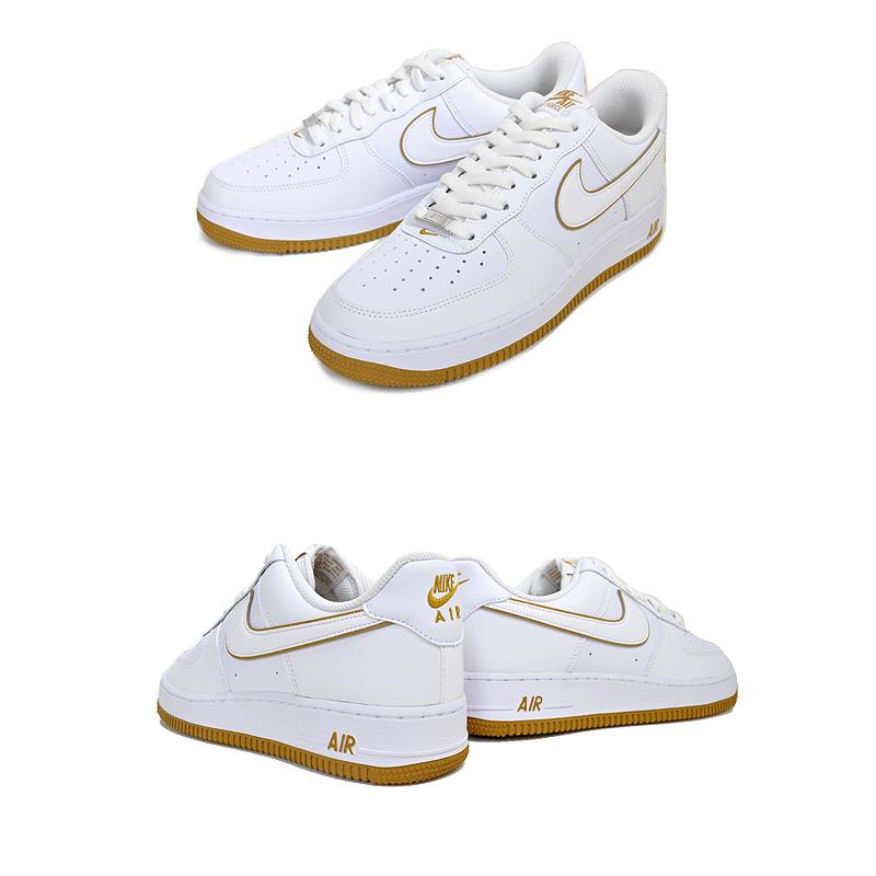 エア フォース 1 NIKE AIR FORCE 07 white/wht-bronzine dv0788-104