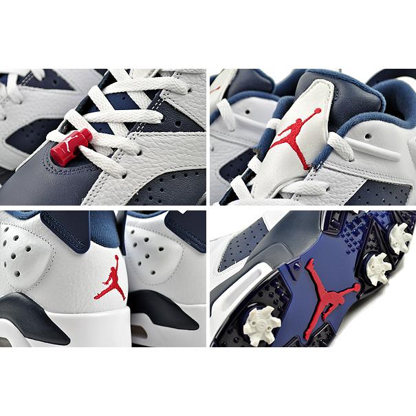 エア ジョーダン 6 NIKE JORDAN RETRO GOLF white/midnight navy