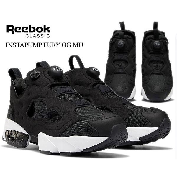 Reebok（リーボック） REEBOK INSTAPUMP FURY OG MU BLACK/WHITE