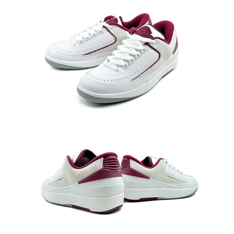 Jordan NIKE AIR JORDAN 2 LOW white/cherrywood red dv9956-103