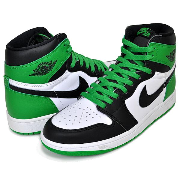 NIKE AIR JORDAN 1 HIGH OG CELTICS black/luckey green-white dz5485-031 ナイキ エアジョーダン 1 レトロ ハイ オージー セルティックス ラッキーグリーン｜limited-edition｜02