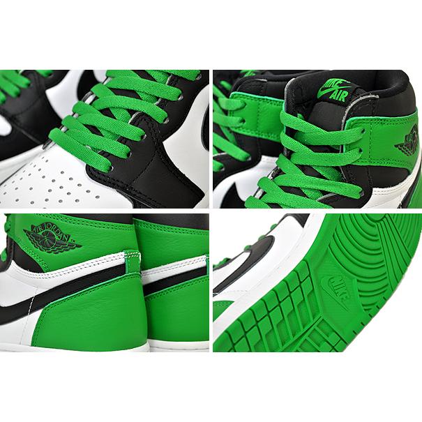 NIKE AIR JORDAN 1 HIGH OG CELTICS black/luckey green-white dz5485-031 ナイキ エアジョーダン 1 レトロ ハイ オージー セルティックス ラッキーグリーン｜limited-edition｜04