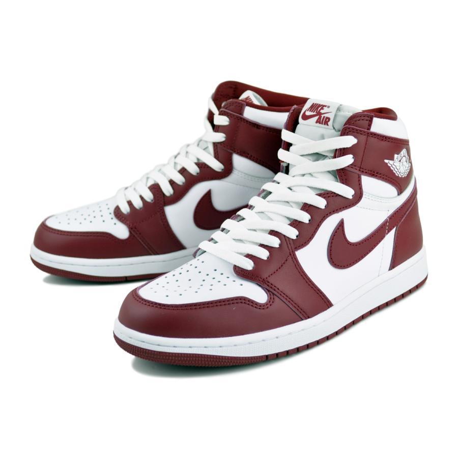 エア ジョーダン 1 NIKE AIR JORDAN RETRO HIGH OG white/team red