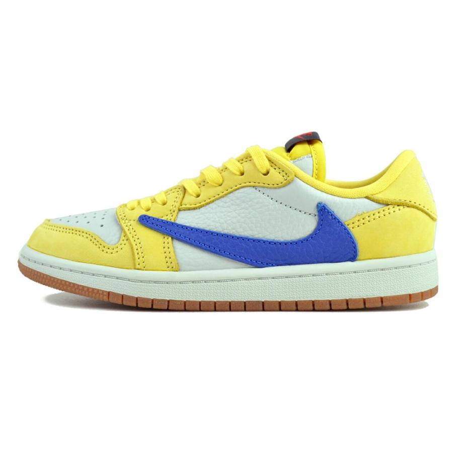 NIKE JORDAN 1 LOW OG SP (PS) TRAVIS SCOTT canary/racer blue-light  