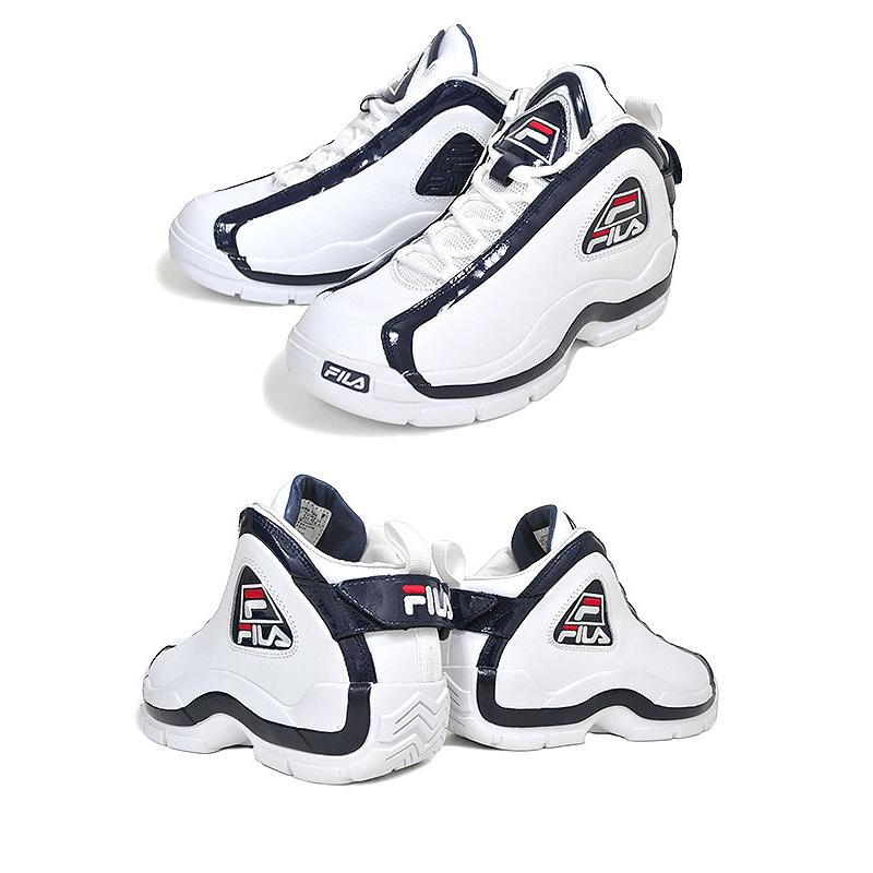 FILA GRANT HILL II WHITE/NAVY/RED f0313-0125 フィラ グラント・ヒル