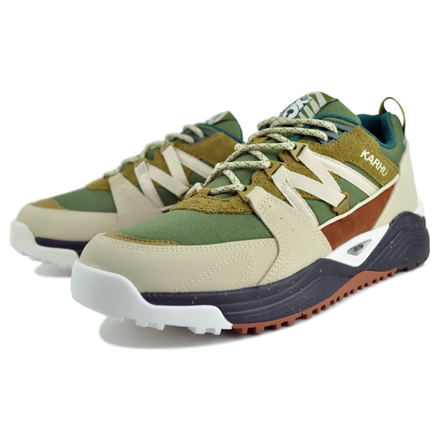 KARHU カルフ 撥水CORDURAスニーカー US8 25.5〜26.0 KARHU（カルフ） KARHU FUSION XC WHITECAP GREY/WHITECAP GREY