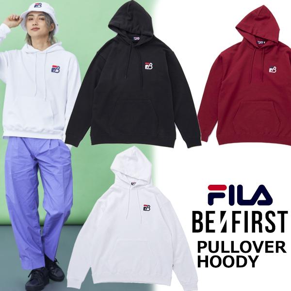 FILA（フィラ） FILA x BE:FIRST EMBROIDERY PULLOVER HOODY fb0780