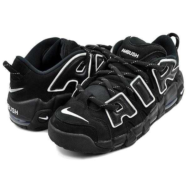 エア モア アップテンポ NIKE AIR MORE UPTEMPO LOW SP AMBUSH black