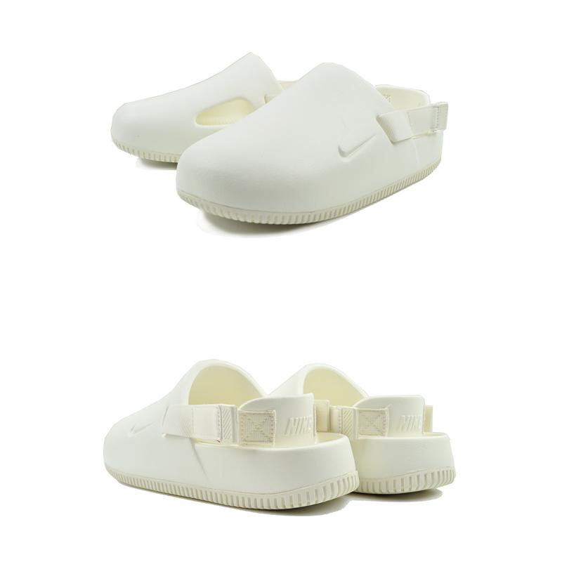 NIKE（ナイキ） NIKE WMNS CALM MULE sail/sail fb2185-100 ウィメンズ