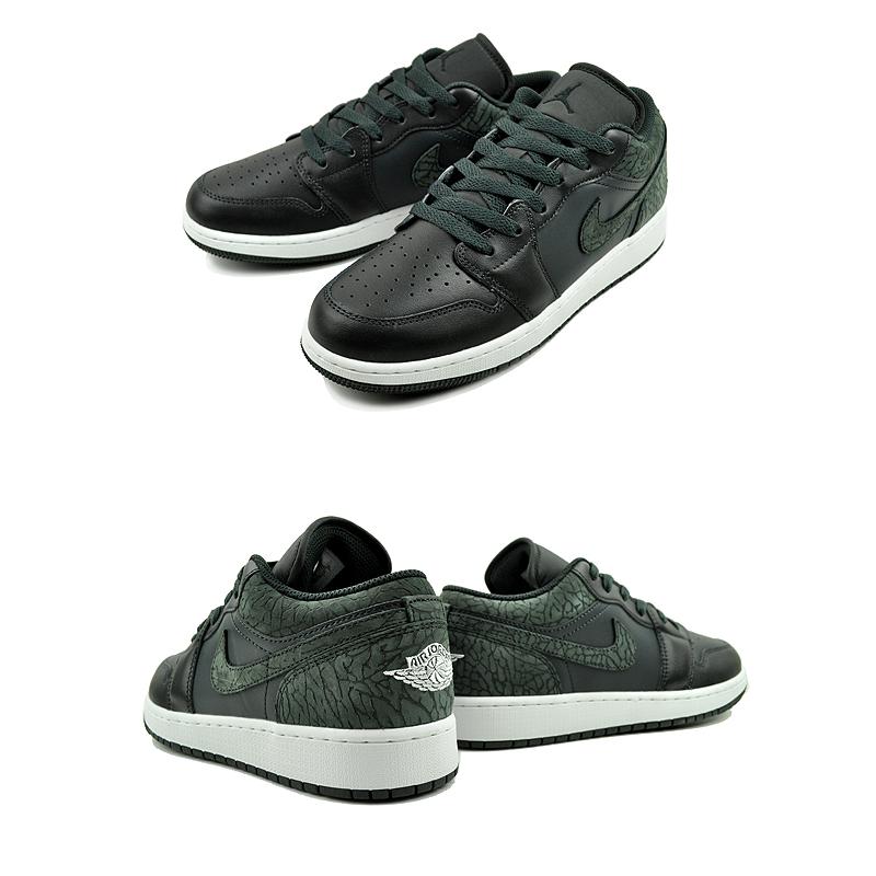 エア ジョーダン 1 NIKE AIR JORDAN LOW SE(GS) off noir/blk-wht-blk