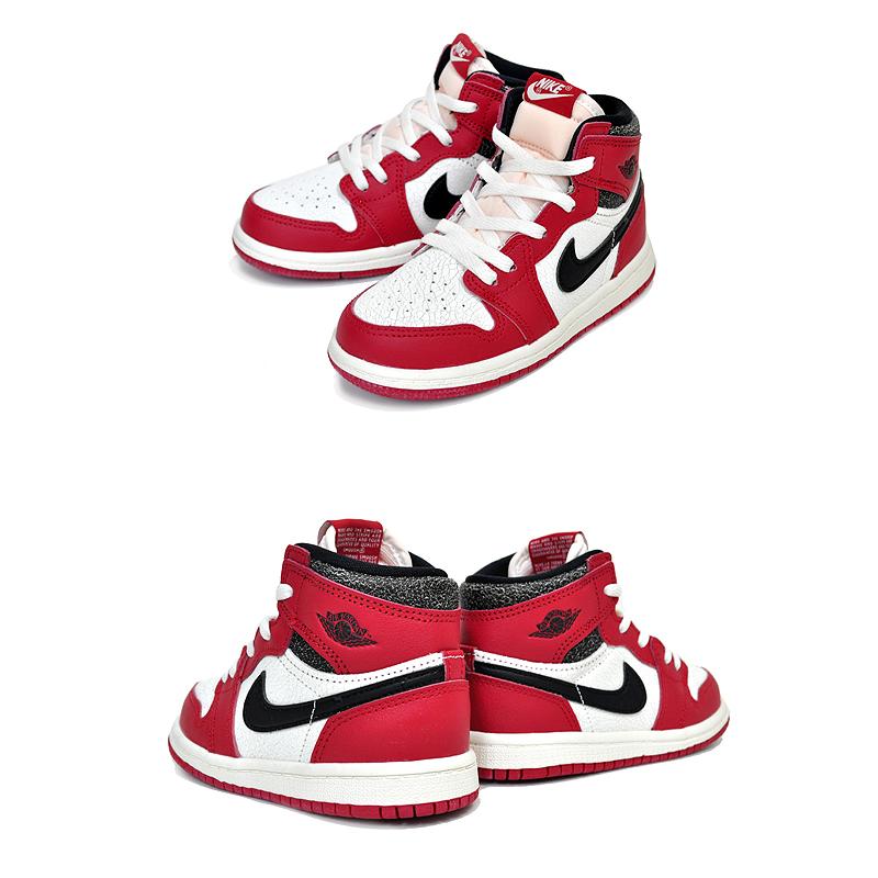 エア ジョーダン 1 NIKE JORDAN RETRO HIGH TD Lost&Found varsity red
