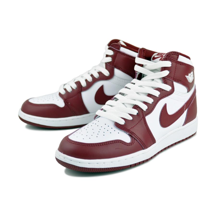 エア ジョーダン 1 NIKE AIR JORDAN RETRO HIGH OG GS white/team red