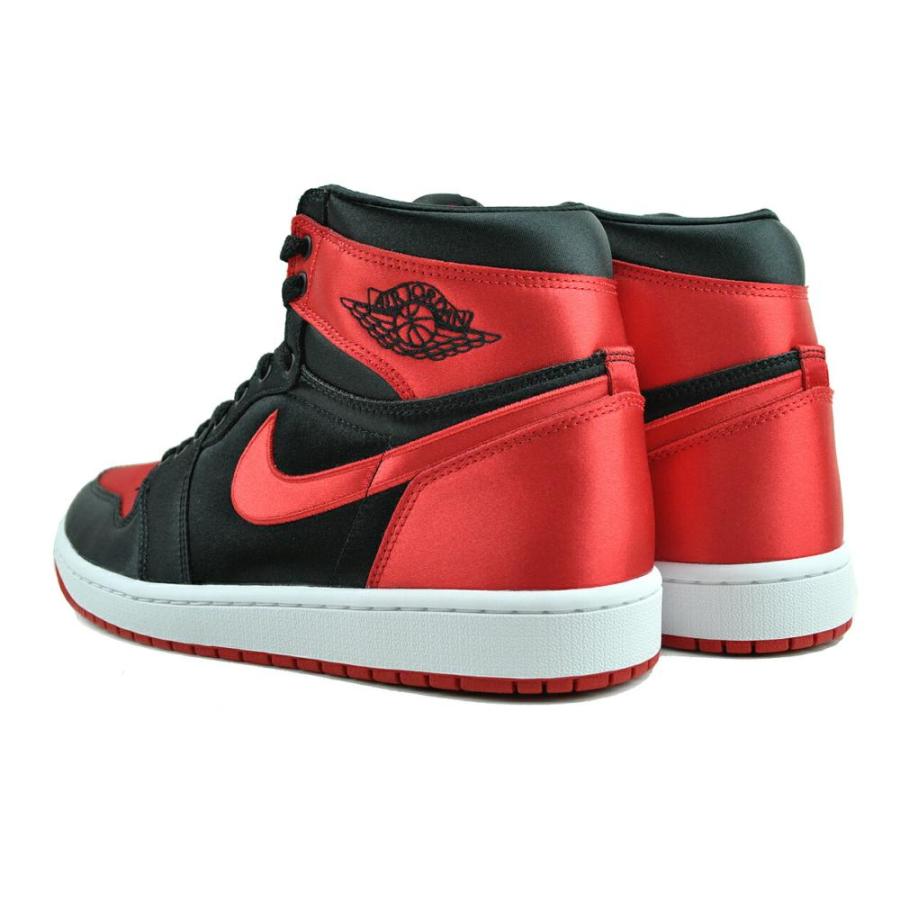 NIKE（ナイキ） NIKE WMNS AIR JORDAN 1 RETRO HI OG SATIN BRED black