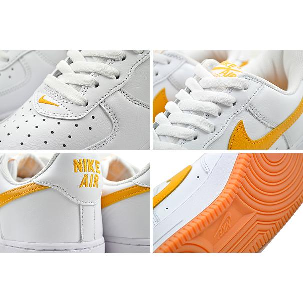 エア フォース 1 NIKE AIR FORCE LOW RETRO QS white/university