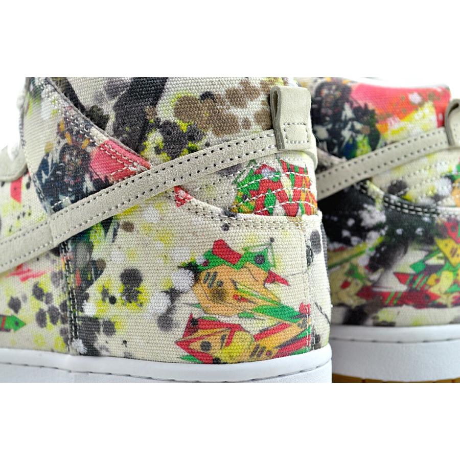 NIKE SB DUNK HIGH OG QS SUPREME RAMMELLZEE white/wht-multi NIKE SB DUNK HIGH OG QS SUPREME RAMMELLZEE white/wht-multi