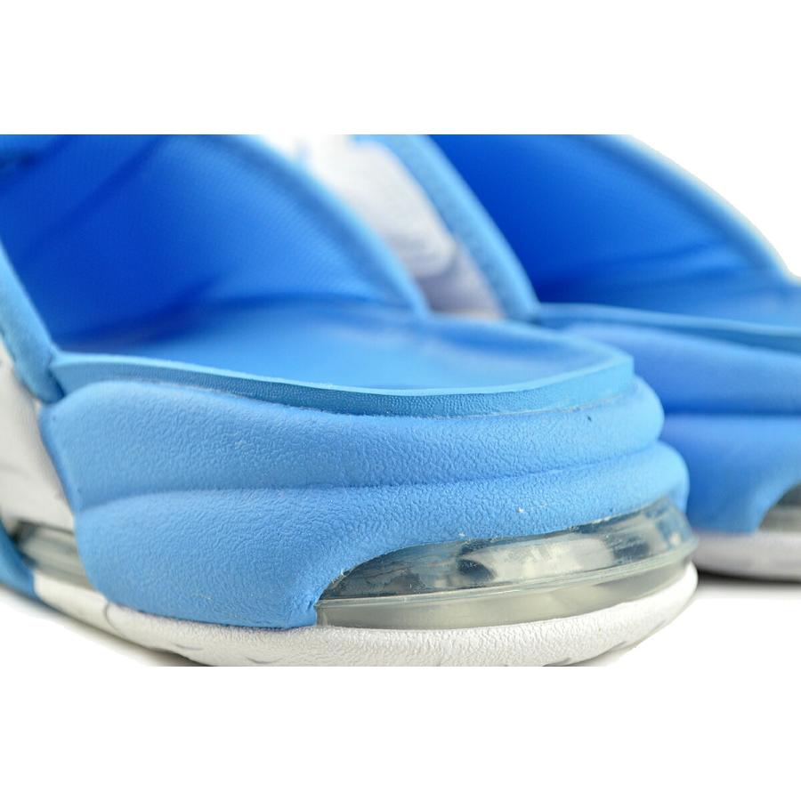 NIKE（ナイキ） NIKE AIR MORE UPTEMPO SLIDE university blue/wht