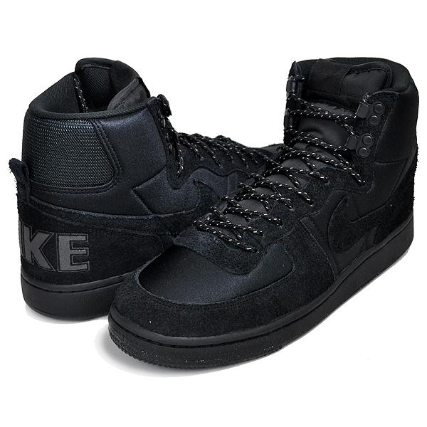 NIKE TERMINATOR HIGH black/black-blk fj5464-010 ナイキ ターミネーター ハイ スニーカー ブラック  アウトドア ブーツ スエード