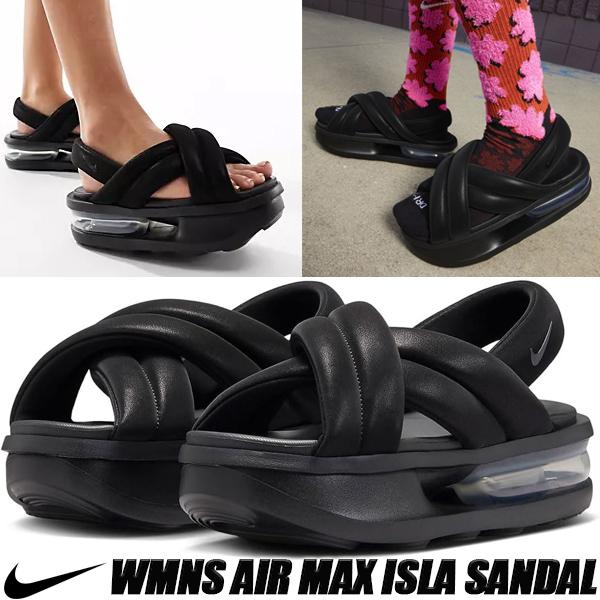 NIKE（ナイキ） NIKE WMNS AIR MAX ISLA SANDAL black/blk-blk