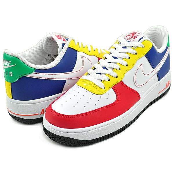 エア フォース 1 NIKE AIR FORCE 07 LV8 Rubiks Cube university red