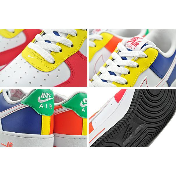エア フォース 1 NIKE AIR FORCE 07 LV8 Rubiks Cube university red