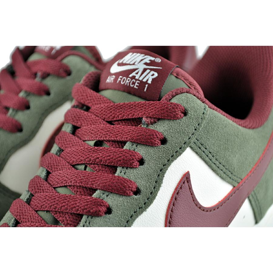 エア フォース 1 NIKE AIR FORCE 07 LV8 cargo khaki/dark team red
