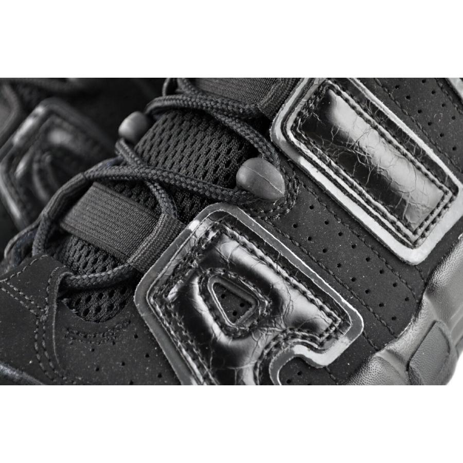 NIKE（ナイキ） NIKE AIR MORE UPTEMPO(GS) blk/anthracite-blk fv2264