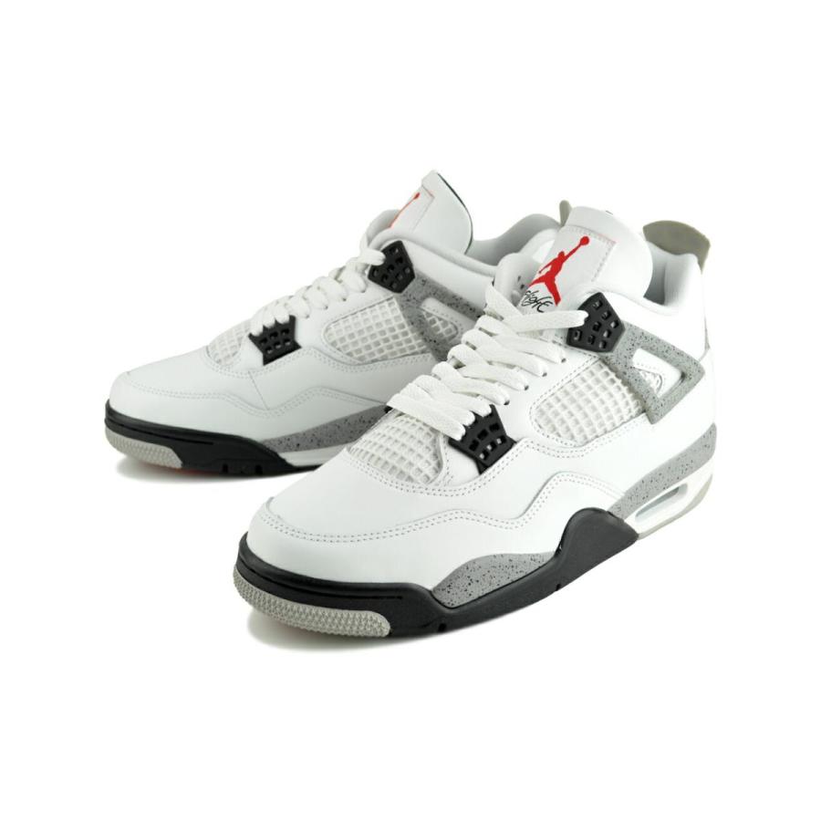 エア ジョーダン 4 NIKE AIR JORDAN RETRO summit wht/fire red fv5029 