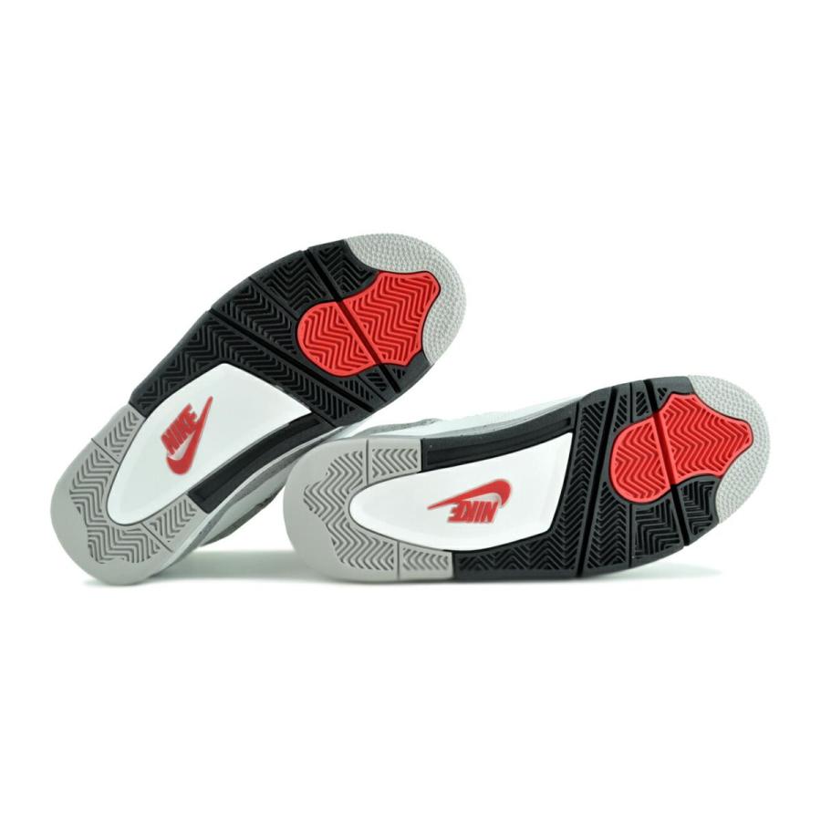 エア ジョーダン 4 NIKE AIR JORDAN RETRO summit wht/fire red fv5029