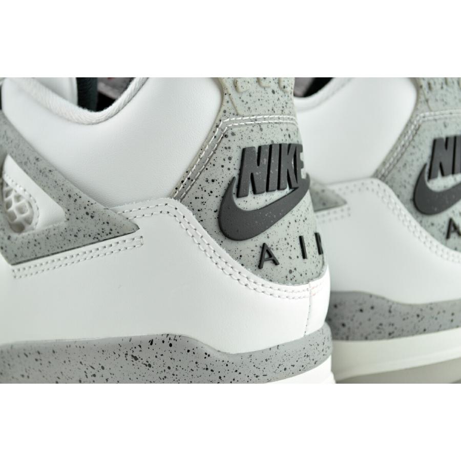 エア ジョーダン 4 NIKE AIR JORDAN RETRO summit wht/fire red fv5029 