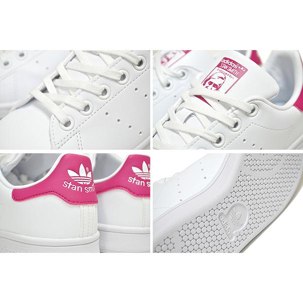 STAN SMITH adidas J FTWWHT/FTWWHT/BOPINK fx7522 アディダス