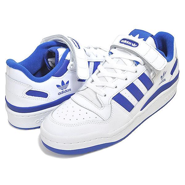  フォーラム ロー 型番FY7756 adidas（アディダス） adidas FORUM LOW FTWWHT/FTWWHT/ROYBLU fy7756