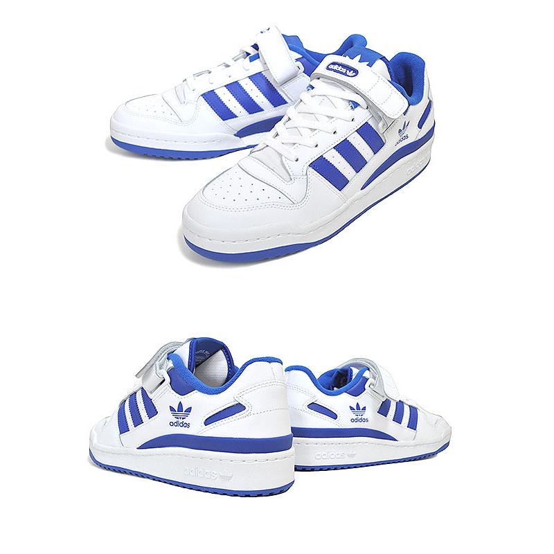 adidas（アディダス） adidas FORUM LOW FTWWHT/FTWWHT/ROYBLU fy7756