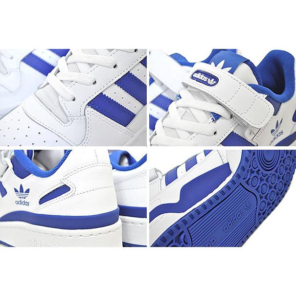 adidas（アディダス） adidas FORUM LOW FTWWHT/FTWWHT/ROYBLU fy7756