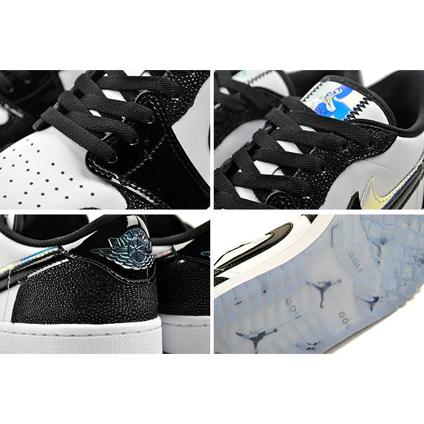 エア ジョーダン 1 NIKE AIR JORDAN LOW GOLF NRG MASTERS white/black