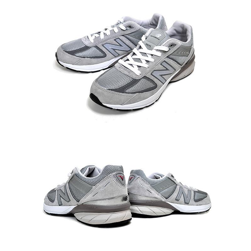 NEW BALANCE GC990GL5 GREY ニューバランス GC990 V5 グレー スニーカー レディース  ガールズ KIDS キッズ MEDIUM ミディアム 990 GRAY｜limited-edition｜03