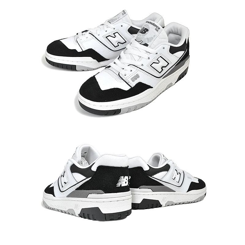New Balance 550 ホワイト/ブラック シューズ New Balance 公式ストア限定の新色『550 “White/Black” & “White