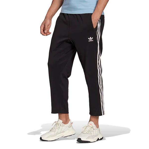 adidas（アディダス） adidas Originals 3-STRIPES 7/8 PANTS BLACK
