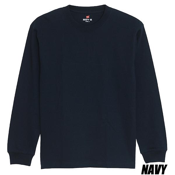 Hanes BEEFY-T LONG SLEEVE T-SHIRT h5186 長袖 TEE ヘインズ ビーフィー ロングスリーブTシャツ クルーネック 5COLOR ヘビーウェイト｜limited-edition｜07