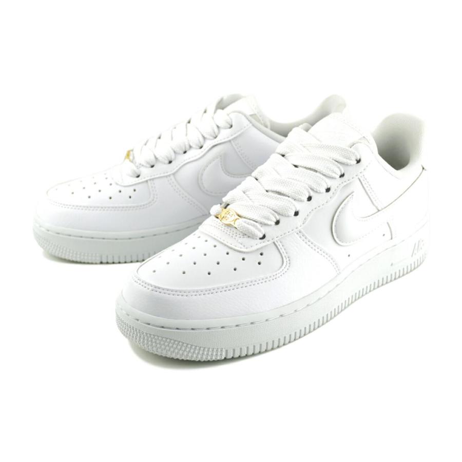 エア フォース 1 NIKE WMNS AIR FORCE 07 wht/wht-blk hf2014-100