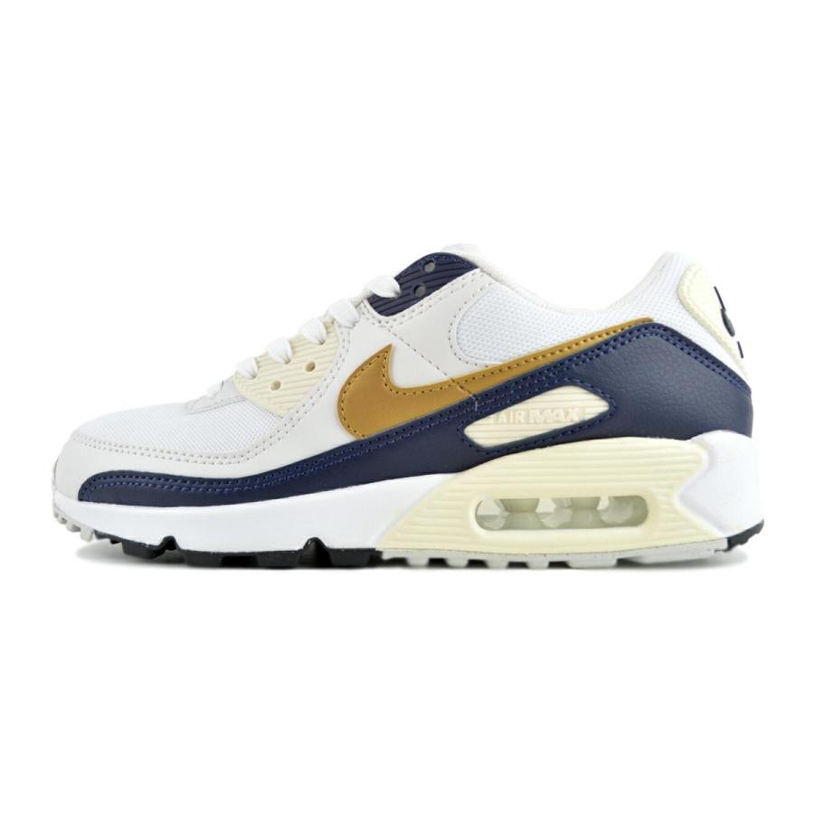 NIKE（ナイキ） NIKE WMNS AIR MAX 90 NN wht/metallic gold-obsidan