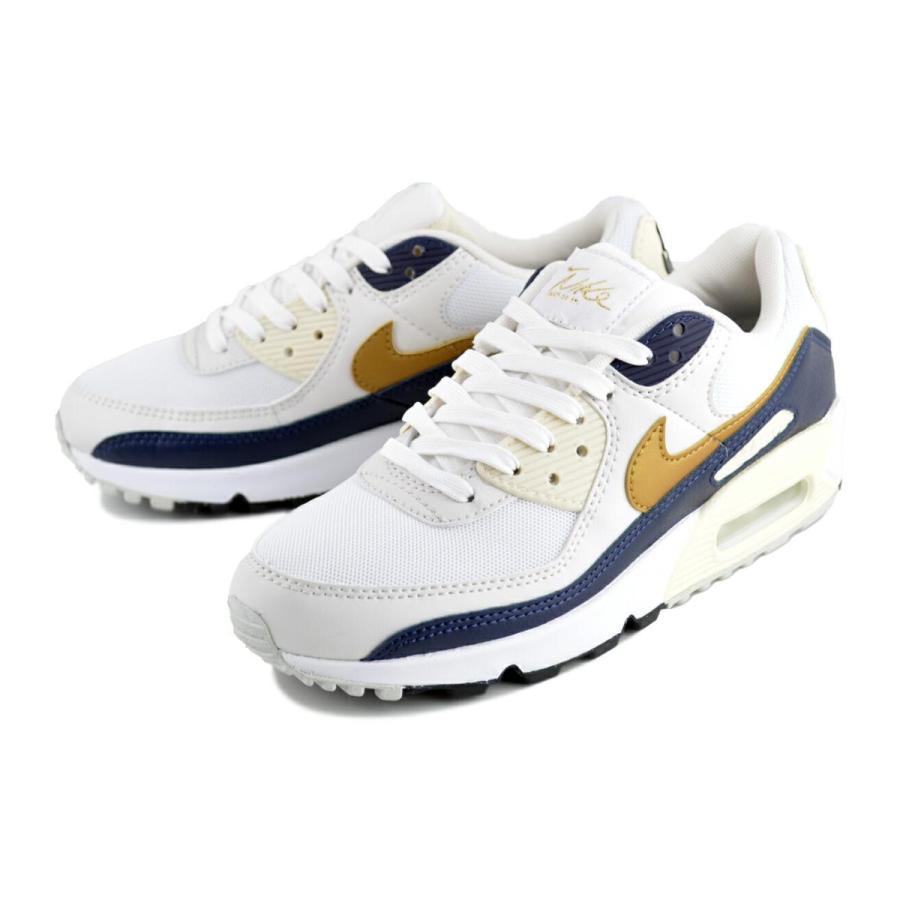 NIKE（ナイキ） NIKE WMNS AIR MAX 90 NN wht/metallic gold-obsidan