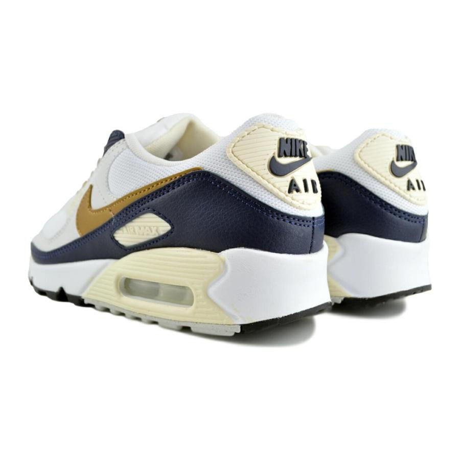 NIKE（ナイキ） NIKE WMNS AIR MAX 90 NN wht/metallic gold-obsidan
