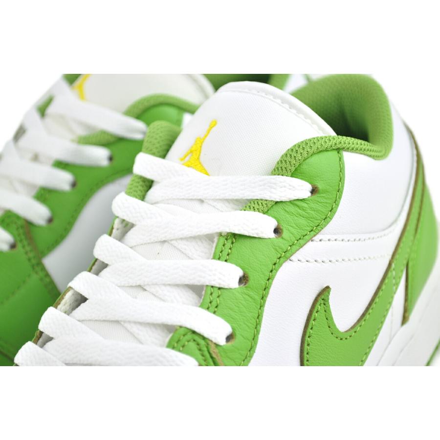 エア ジョーダン 1 NIKE AIR JORDAN LOW SE white/chlorophyll