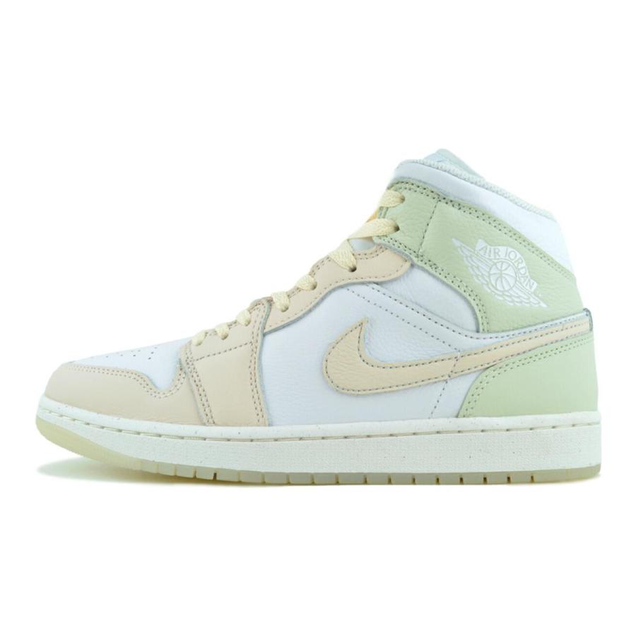 エア ジョーダン 1 NIKE AIR JORDAN MID SE wht/guava ice-sea glass 