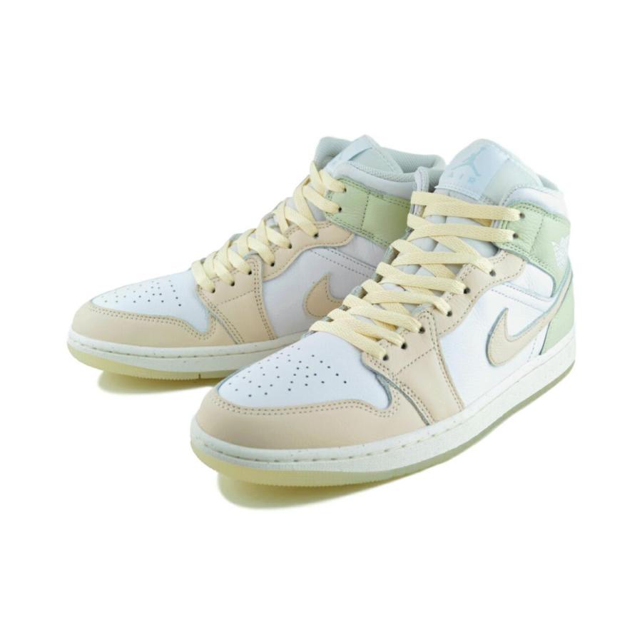 【未使用】 ナイキ エア ジョーダン 1 MID SE 26cm HJ6654 エア ジョーダン 1 NIKE AIR JORDAN MID SE wht/guava ice-sea glass