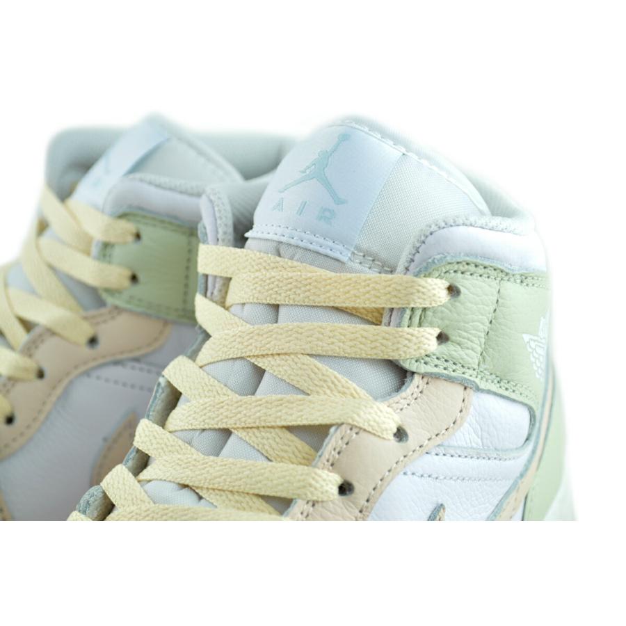 【未使用】 ナイキ エア ジョーダン 1 MID SE 26cm HJ6654 エア ジョーダン 1 NIKE AIR JORDAN MID SE wht/guava ice-sea glass