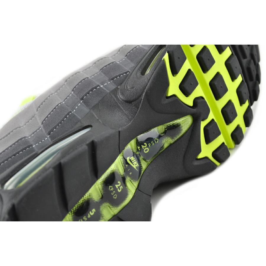 エア マックス 95 NIKE AIR MAX BIG BUBBLE blk/neon yellow-cool grey