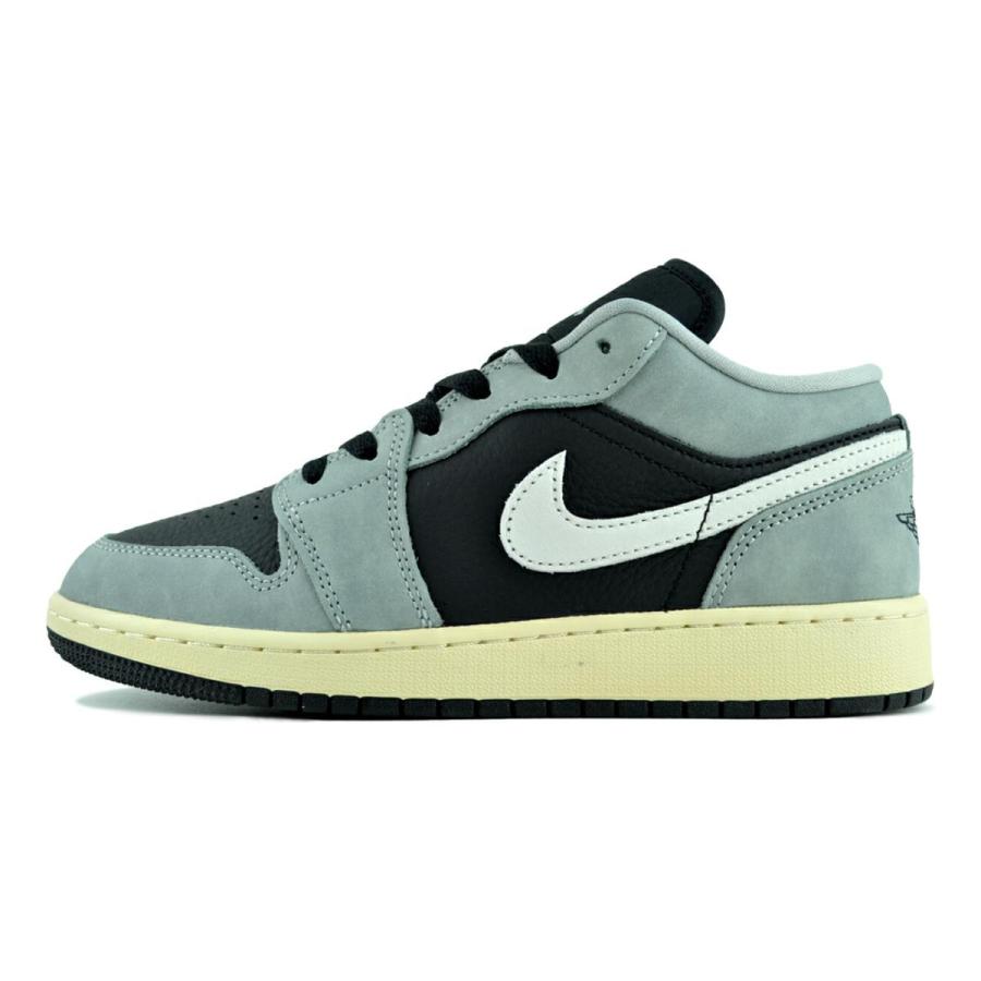 エア ジョーダン 1 NIKE AIR JORDAN LOW SE(GS) lt smoke grey/blk