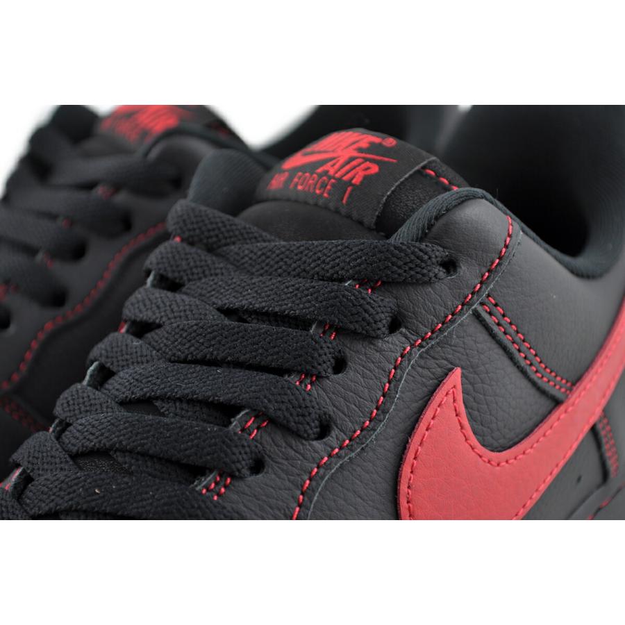 【新品・未使用】ナイキ エアフォース1【廃盤色】ブラック・レッド・ブラック エア フォース 1 NIKE AIR FORCE '07 LV8 ナイキ メンズ BLACK