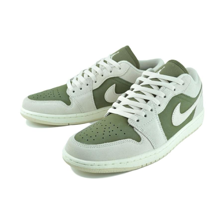 エア ジョーダン 1 NIKE AIR JORDAN LOW SE medium olive/lt orewood